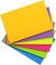 Sticky Notes 4x6, 6 Color Bright Colorful Sticky Pad, 6 Pads/Pack, 45 Sheets/Pad, Self-Sticky Note Pads